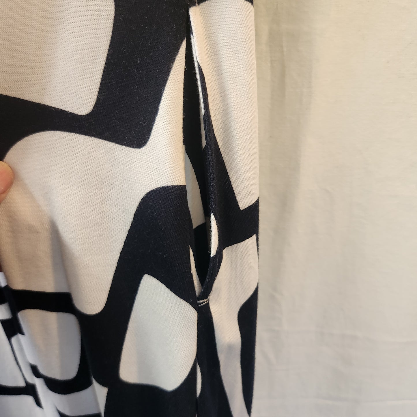 BNWT Regatta Petites Organic Cotton Geometric Print Midi Dress Size 14