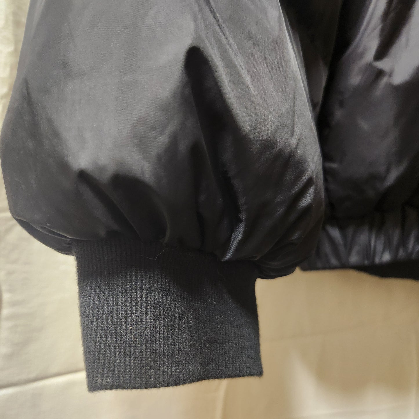 SHEIN Curve Black Faux Fur Hooded Puffer Jacket | Plus Size 1XL | Winter Coat