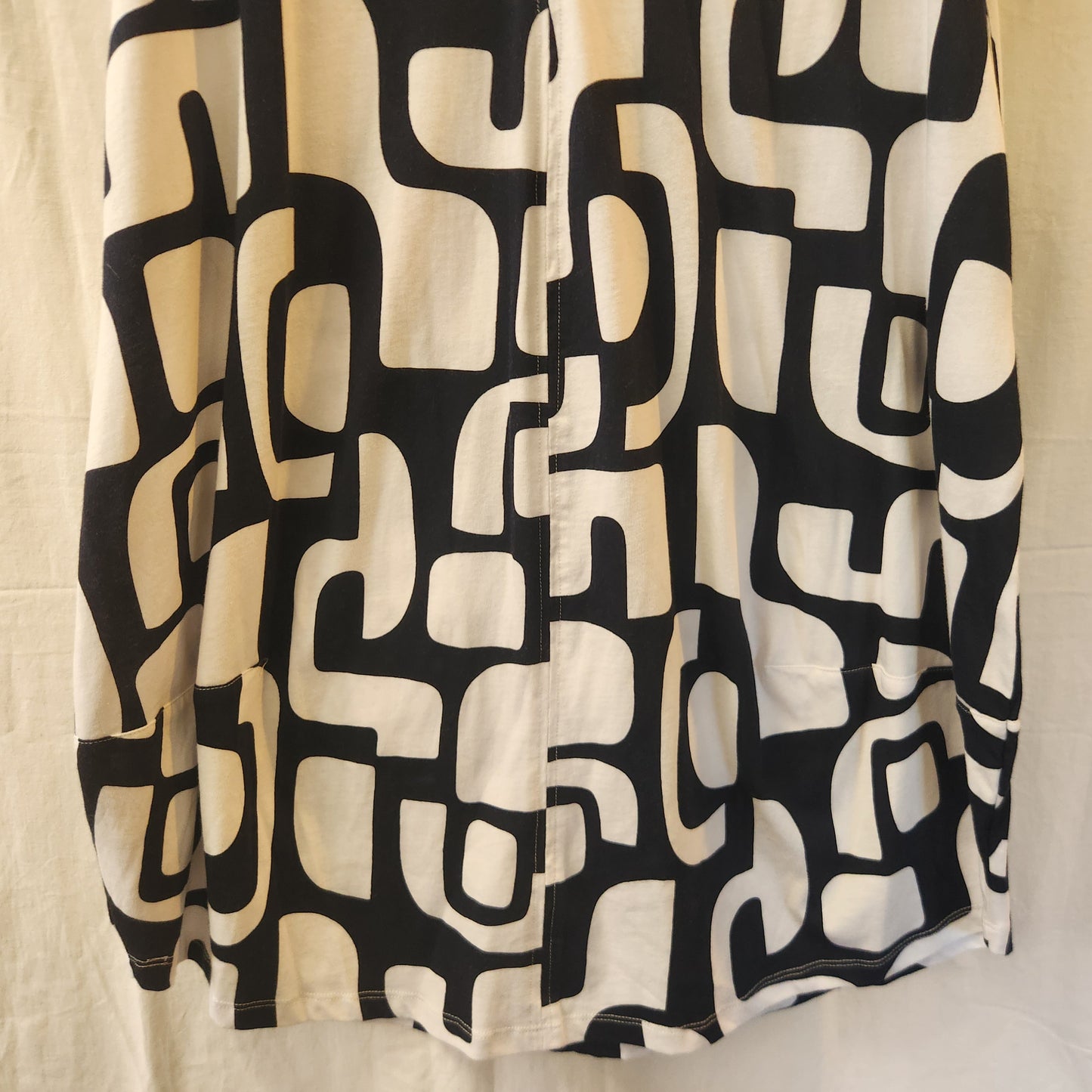 BNWT Regatta Petites Organic Cotton Geometric Print Midi Dress Size 14