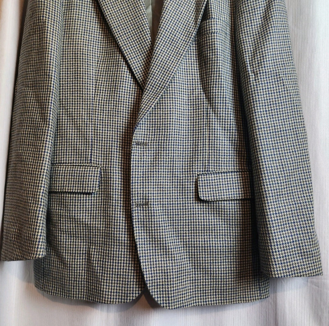 YVES SAINT LAURENT Rare Men’s Blazer Jacket Pure New Wool Classic 107 XL