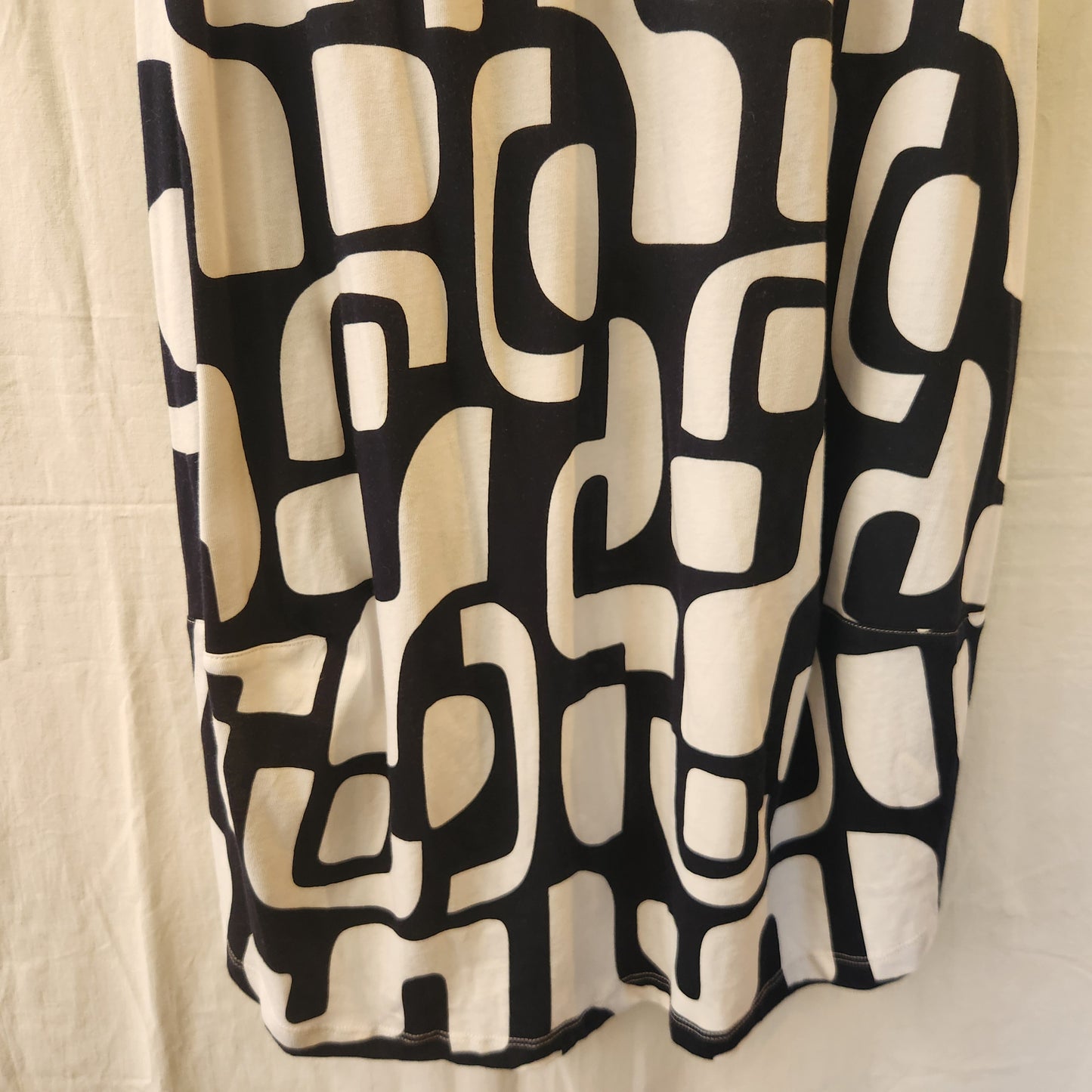 BNWT Regatta Petites Organic Cotton Geometric Print Midi Dress Size 14