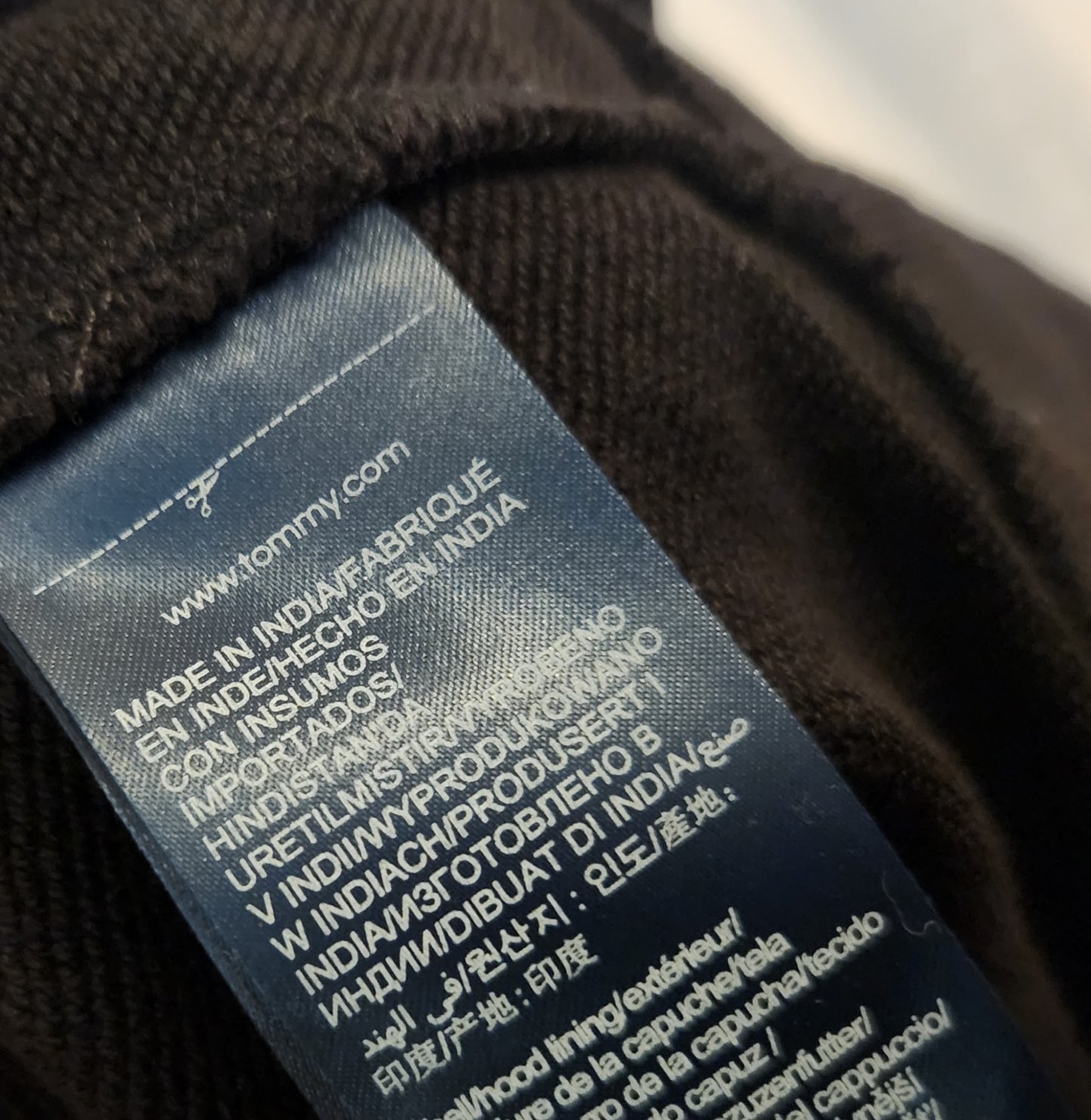 Tommy Jeans TJM Skater Prep Side Hoodie Black XXL BNWT Oversized Logo Pullover