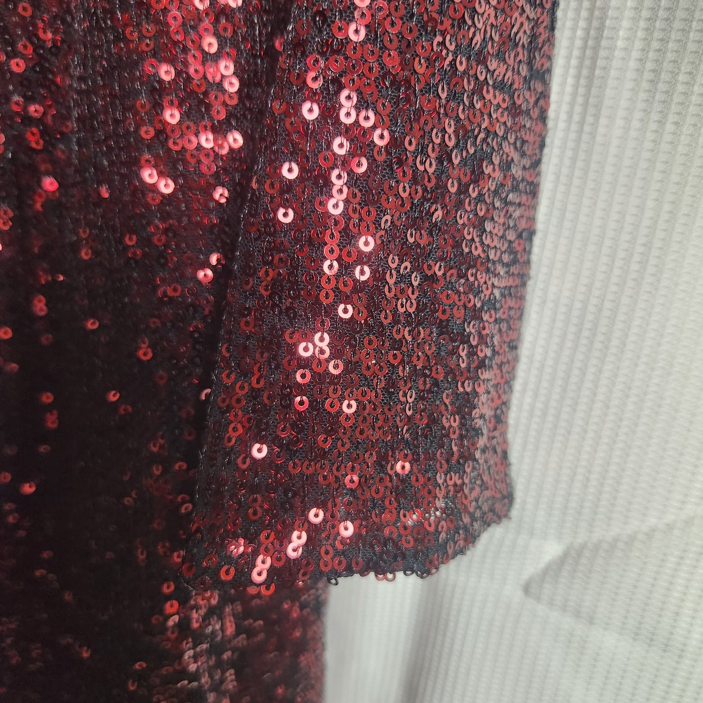 City Chic Razzle Ruby Sequin Wrap Dress BNWT Size M (18) Evening Cocktail Party