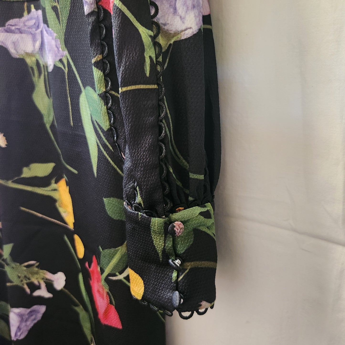 Ted Baker London Floral Midi Dress – Size 4