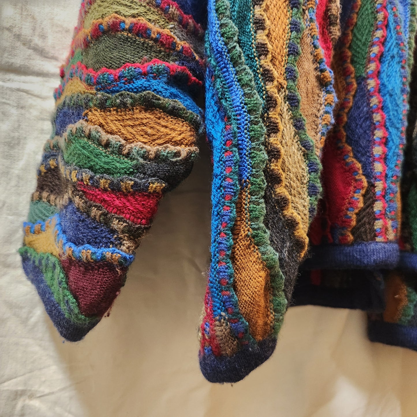 Vintage Purely Australian Woolmark Cardigan | Made in Australia | XL