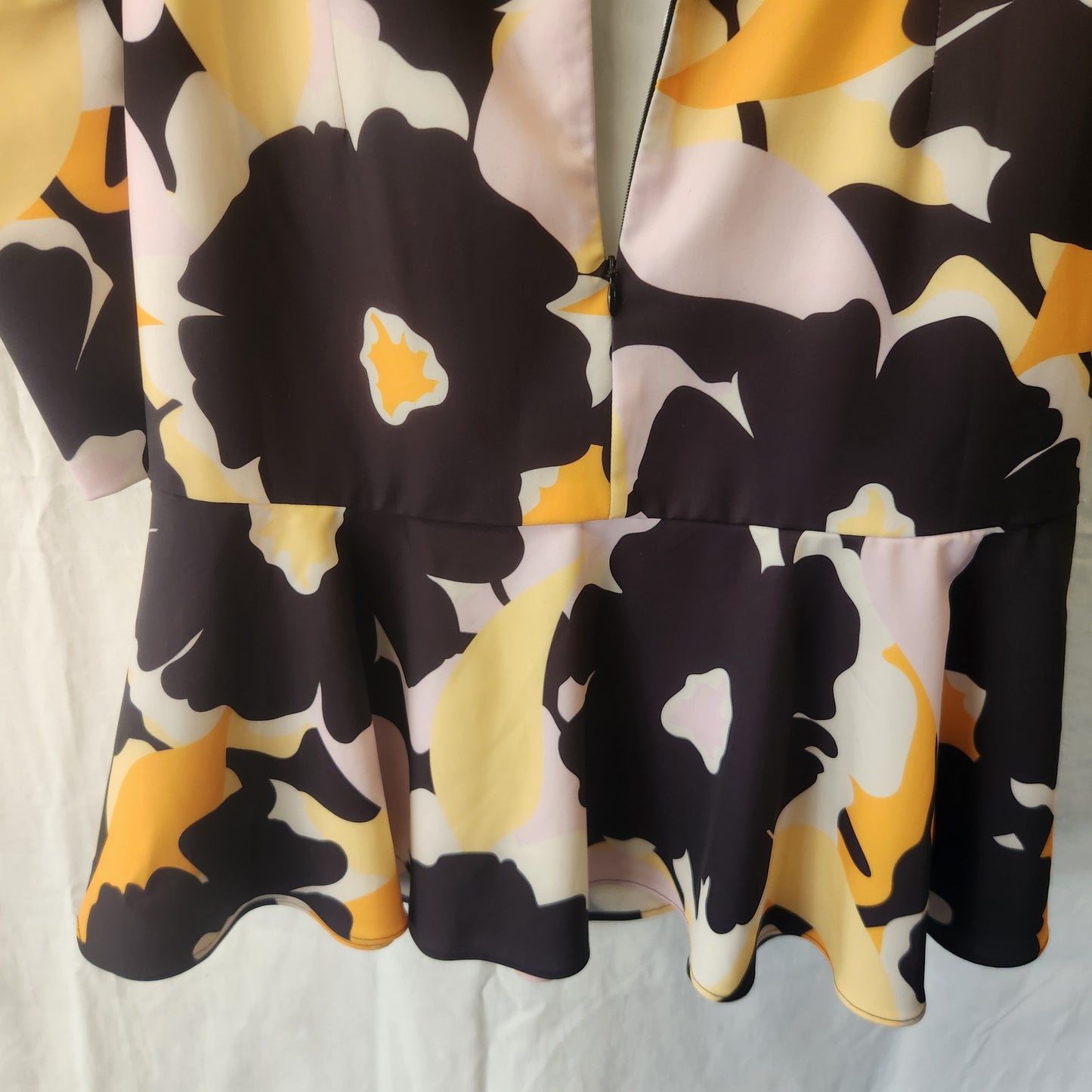 BNWT BY JOHNNY Bold Blooms Flare Mini Dress Size 10 | Style 1D2563
