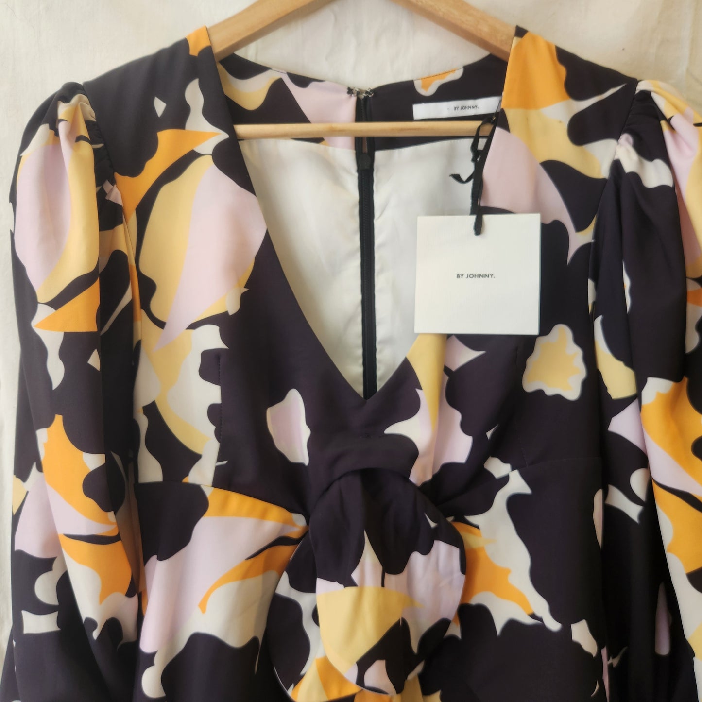 BNWT BY JOHNNY Bold Blooms Flare Mini Dress Size 10 | Style 1D2563