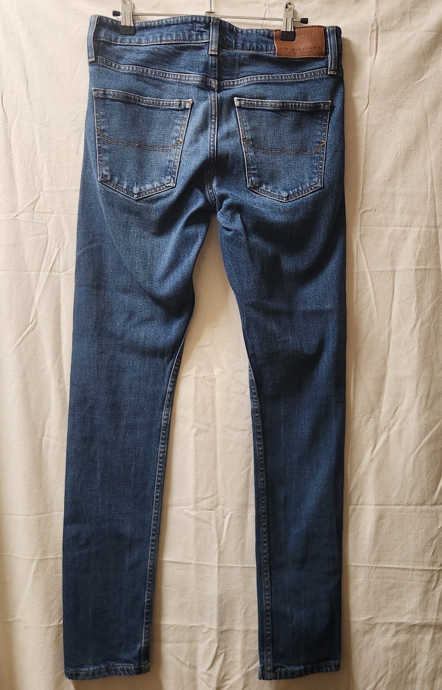 R.M. Williams Premium Denim Jeans Women's Blue Straight Leg Size 39cm Waist