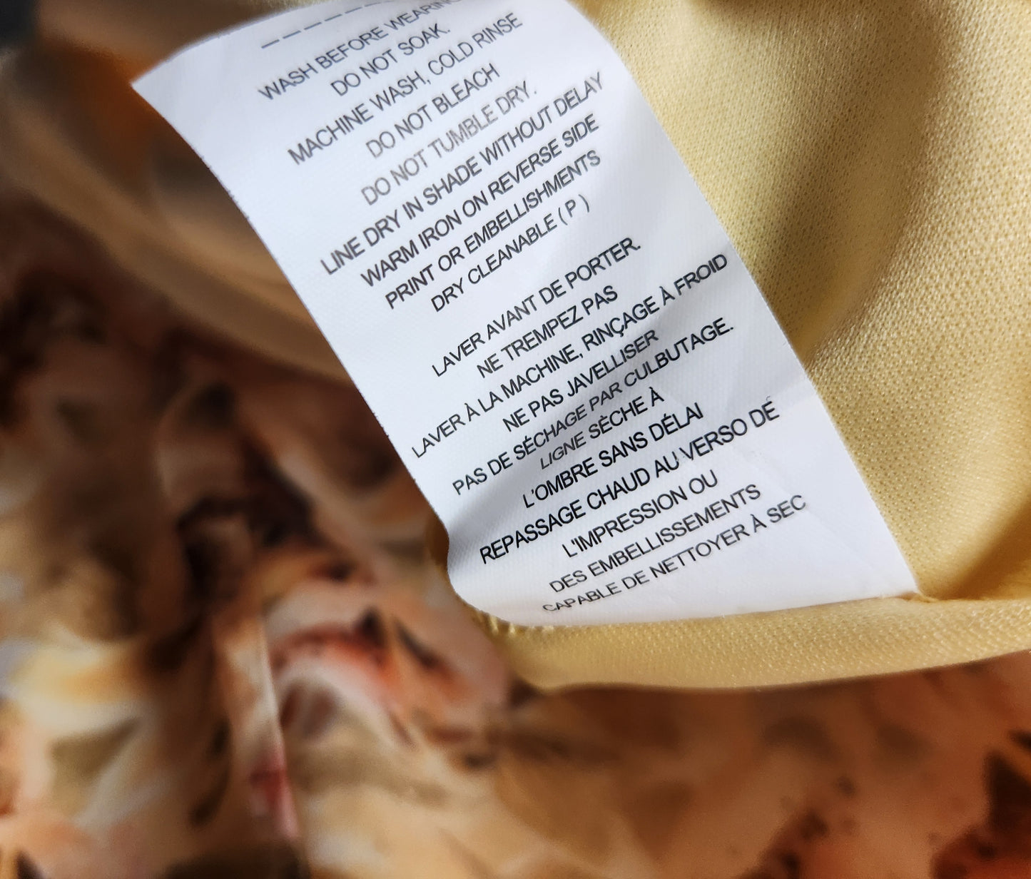 European Collection Yellow Floral Midi Dress Size 42 BNWT Sleeveless Lined Elegant