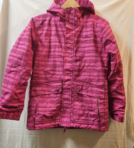 Kathmandu NGX2 Kids Waterproof Hooded Jacket Pink | Size 12 Years | Excellent Condition