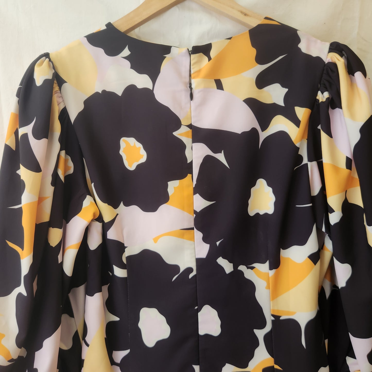 BNWT BY JOHNNY Bold Blooms Flare Mini Dress Size 10 | Style 1D2563