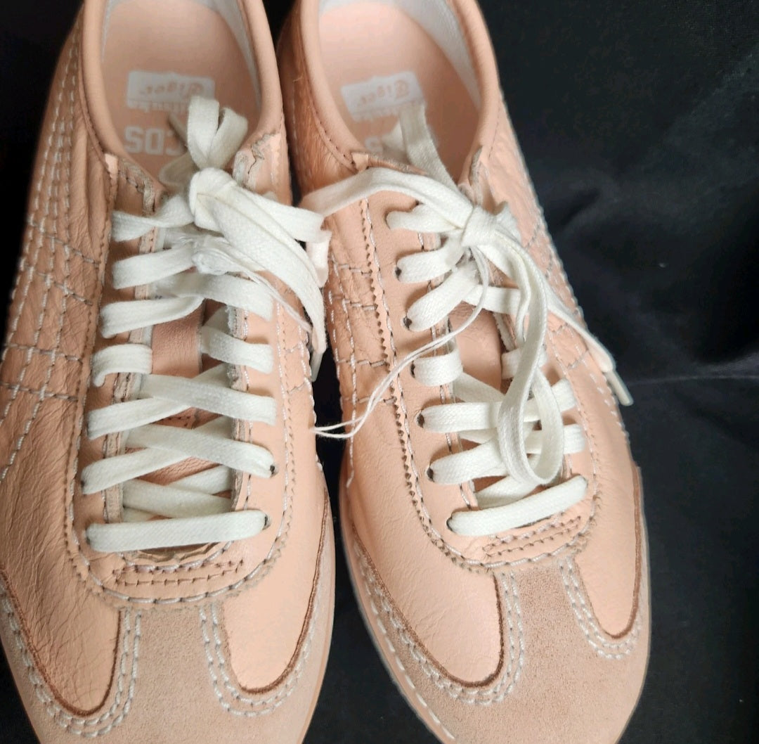 NEW Onitsuka Tiger x GCDS Mexico 66 Platform Leather Sneakers Blush Pink | Women's US 6 / EU 37 | With Box