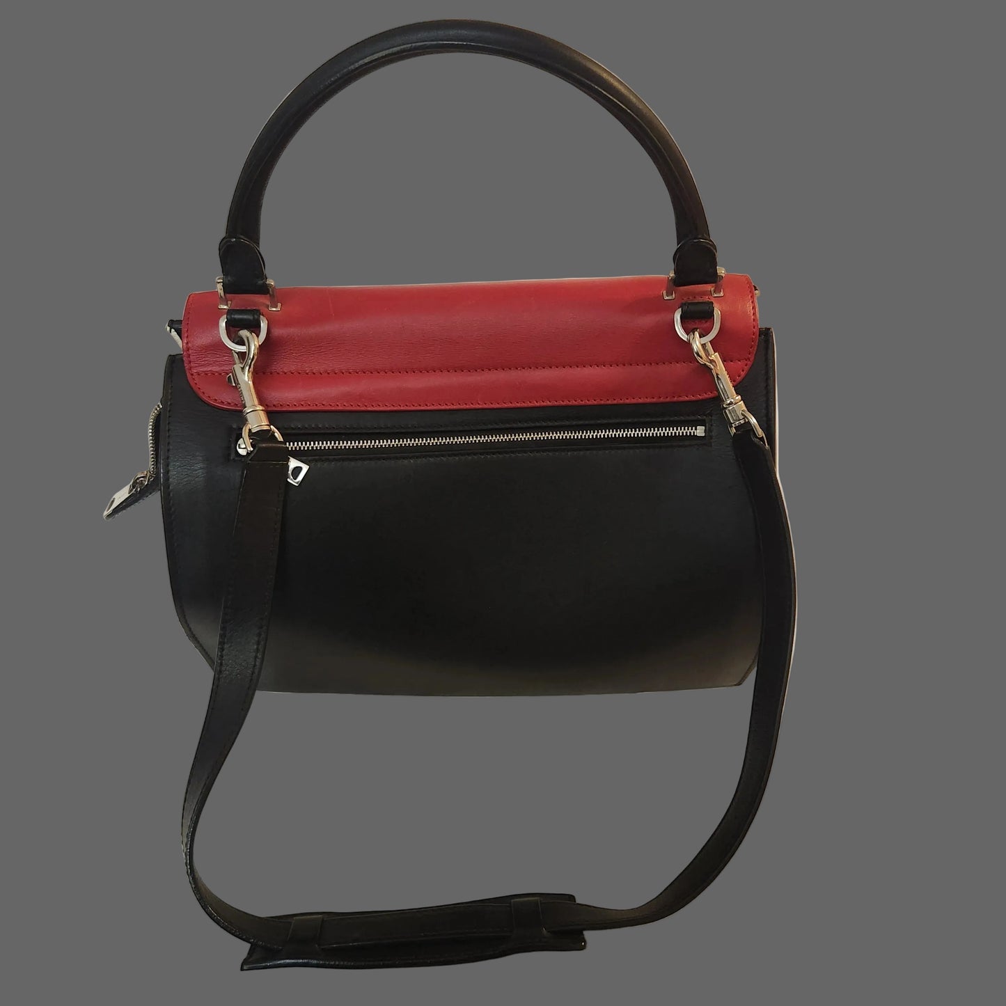 Authentic CELINE Medium Frame Bag Tri-Colour Smooth Calfskin Leather – Made in Italy
