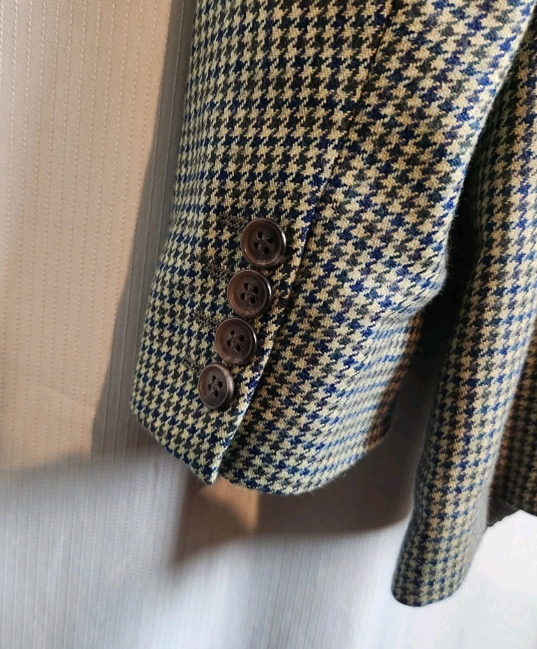 YVES SAINT LAURENT Rare Men’s Blazer Jacket Pure New Wool Classic 107 XL
