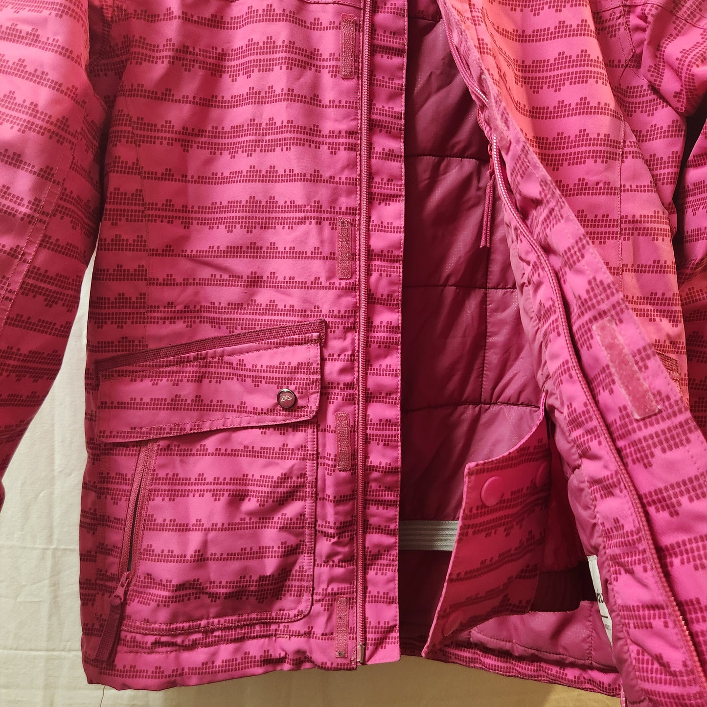 Kathmandu NGX2 Kids Waterproof Hooded Jacket Pink | Size 12 Years | Excellent Condition