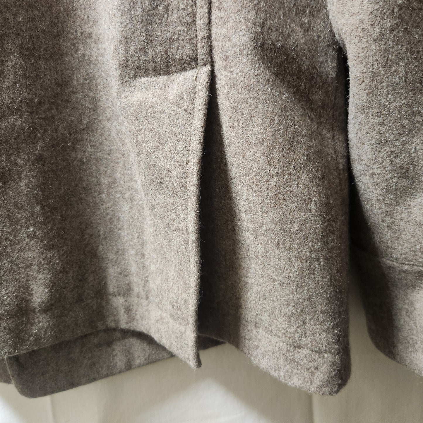 Barkers Men's Wool Blend Field Jacket Size M | Taupe Military Style Coat