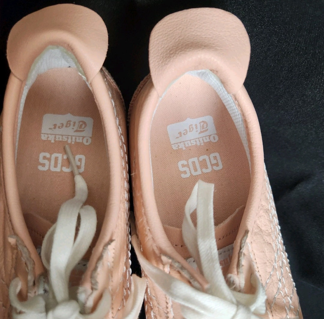 NEW Onitsuka Tiger x GCDS Mexico 66 Platform Leather Sneakers Blush Pink | Women's US 6 / EU 37 | With Box