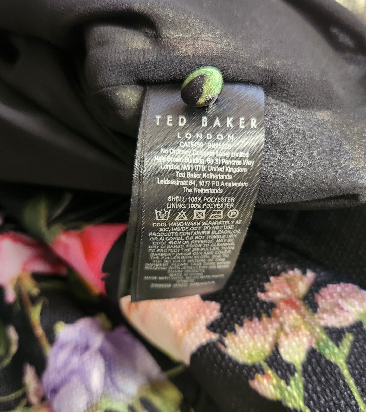 Ted Baker London Floral Midi Dress – Size 4
