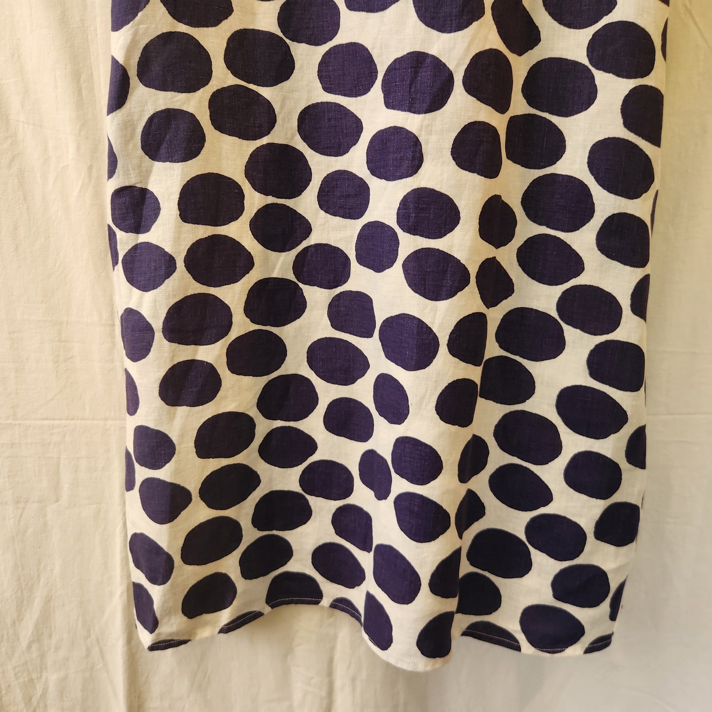HUT Noosa 100% Linen Polka Dot Dress BNWT | Size M | Coastal Australian St