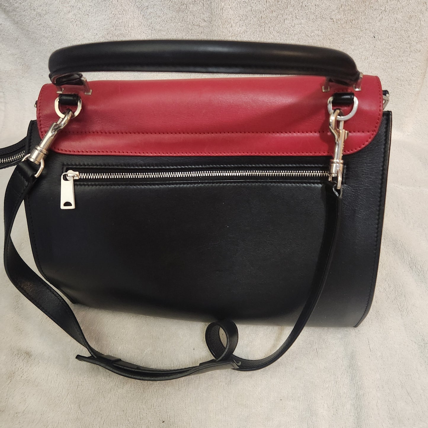 Authentic CELINE Medium Frame Bag Tri-Colour Smooth Calfskin Leather – Made in Italy
