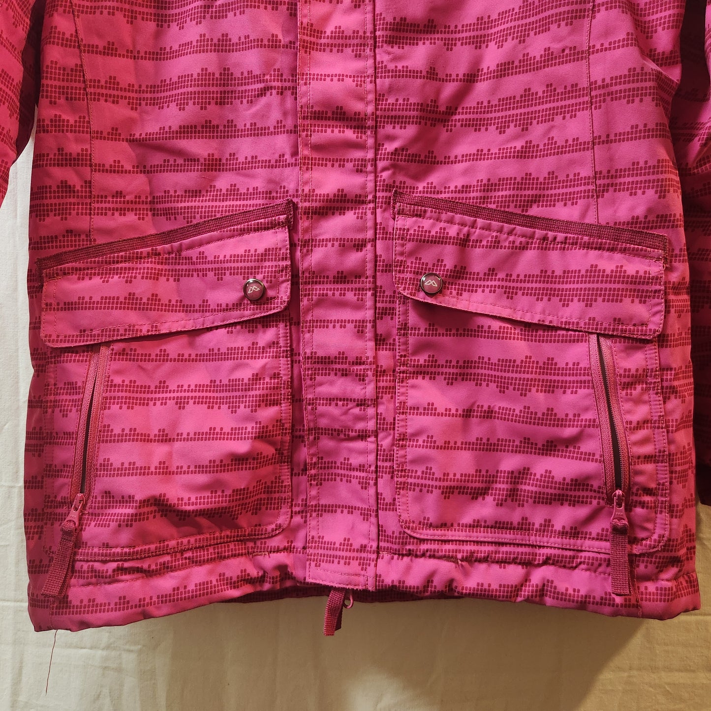 Kathmandu NGX2 Kids Waterproof Hooded Jacket Pink | Size 12 Years | Excellent Condition