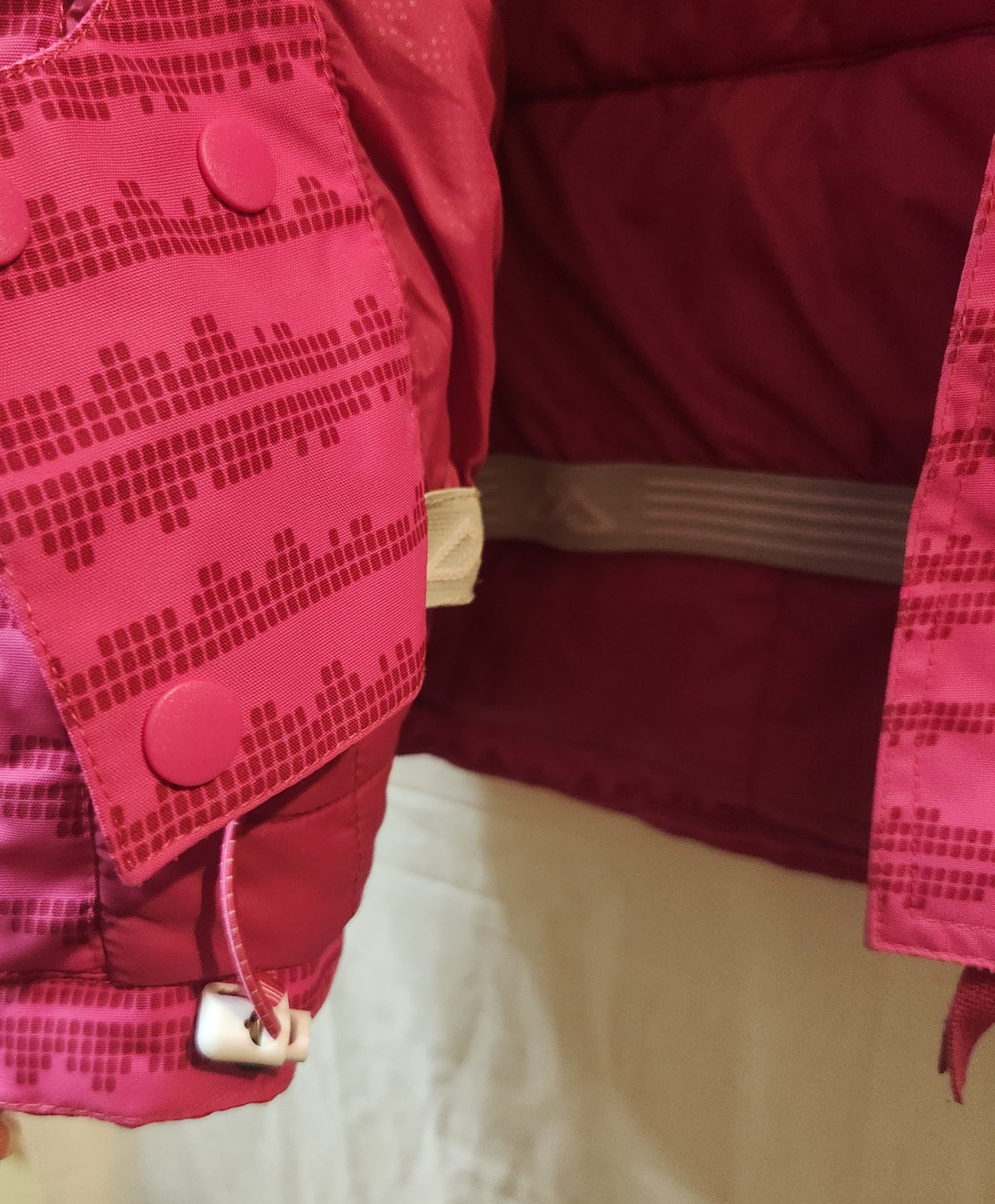 Kathmandu NGX2 Kids Waterproof Hooded Jacket Pink | Size 12 Years | Excellent Condition