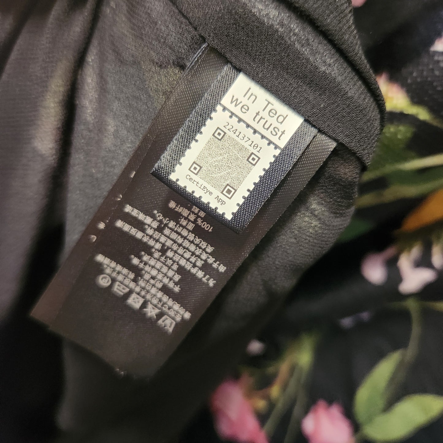Ted Baker London Floral Midi Dress – Size 4