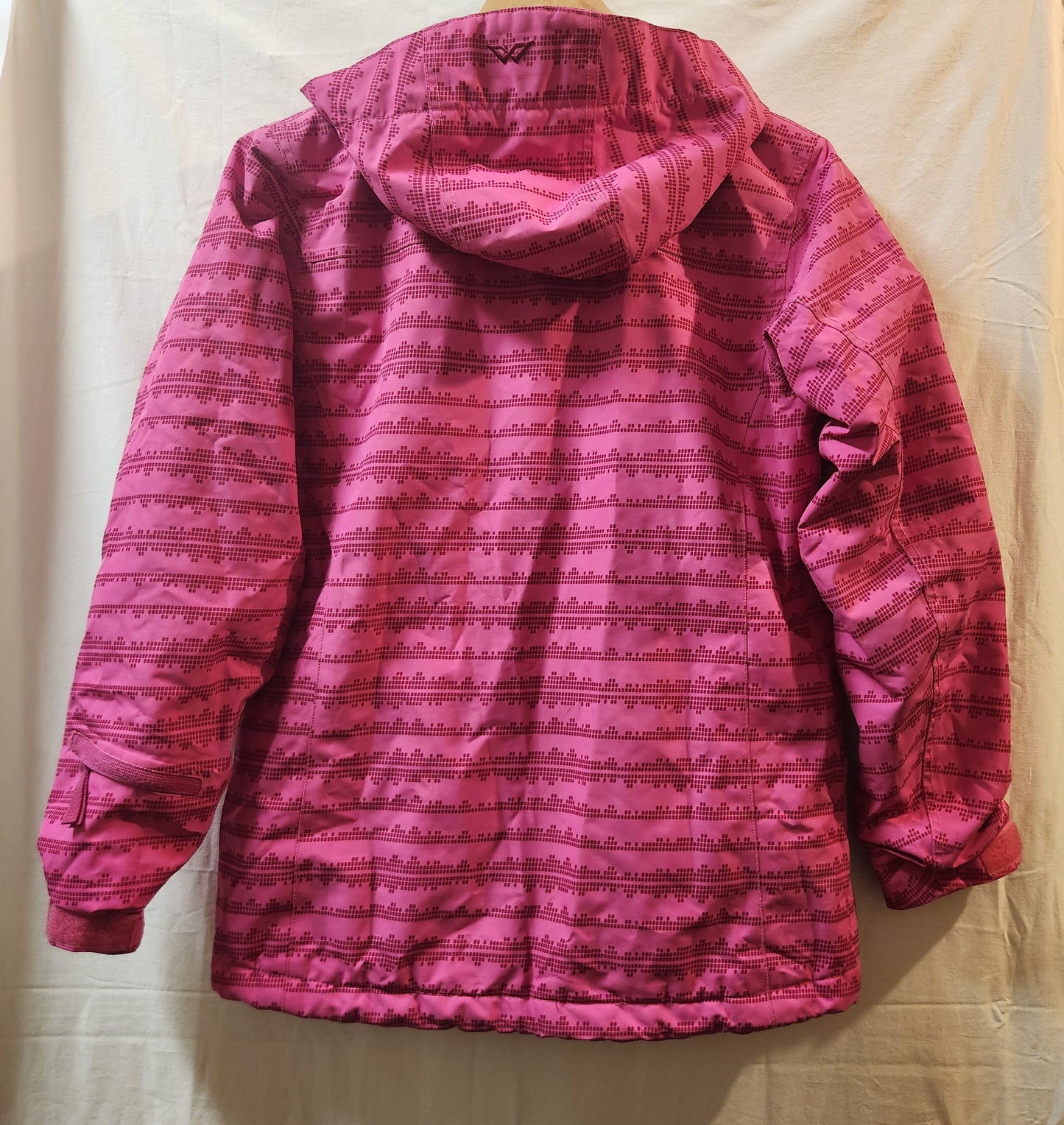 Kathmandu NGX2 Kids Waterproof Hooded Jacket Pink | Size 12 Years | Excellent Condition