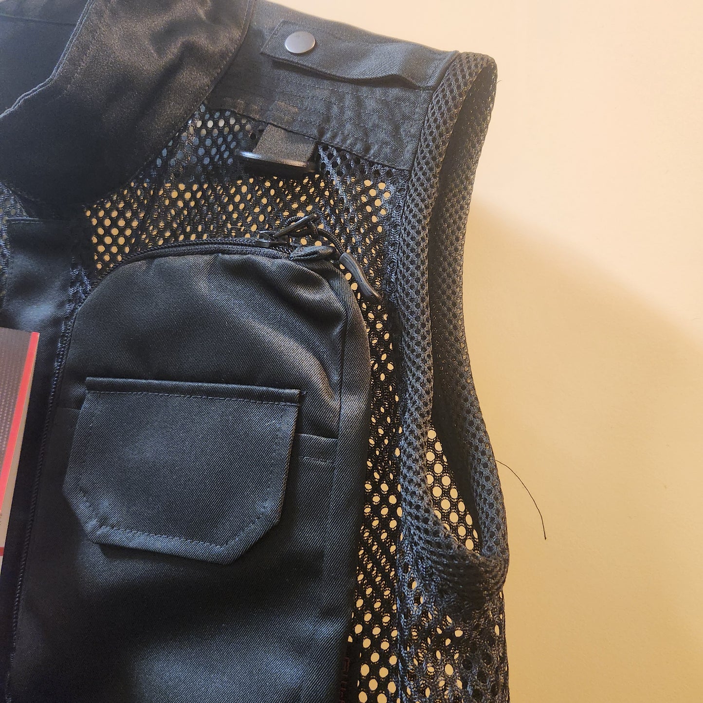 Hakuba GW-PRO RED Professional Cameraman Mesh Vest Black Size L BNWT Photography Utility Vest