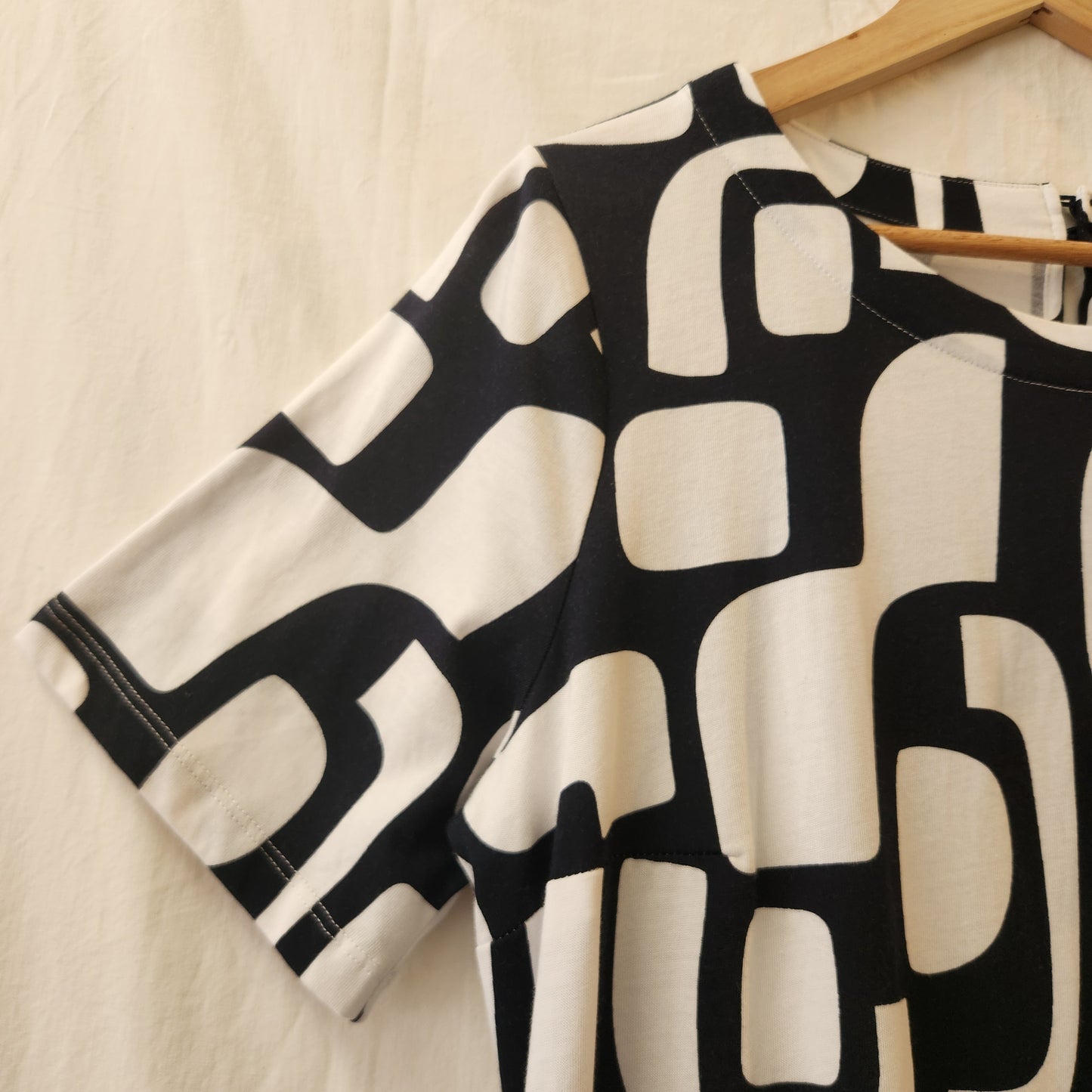 BNWT Regatta Petites Organic Cotton Geometric Print Midi Dress Size 14