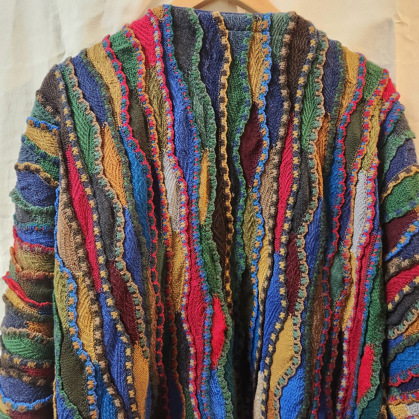 Vintage Purely Australian Woolmark Cardigan | Made in Australia | XL