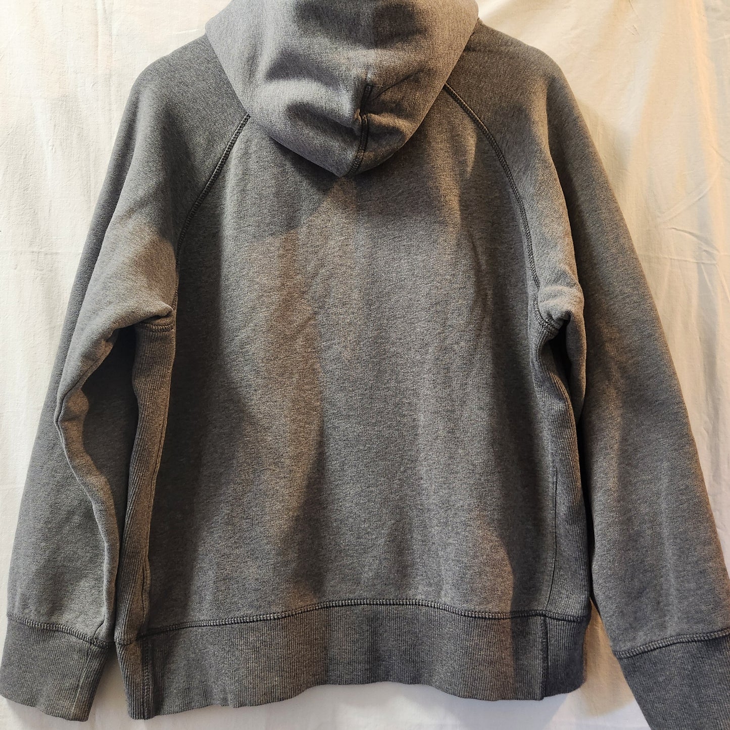 Tommy Hilfiger Heritage Crest Hoodie Grey Fleece Pullover | Women's L