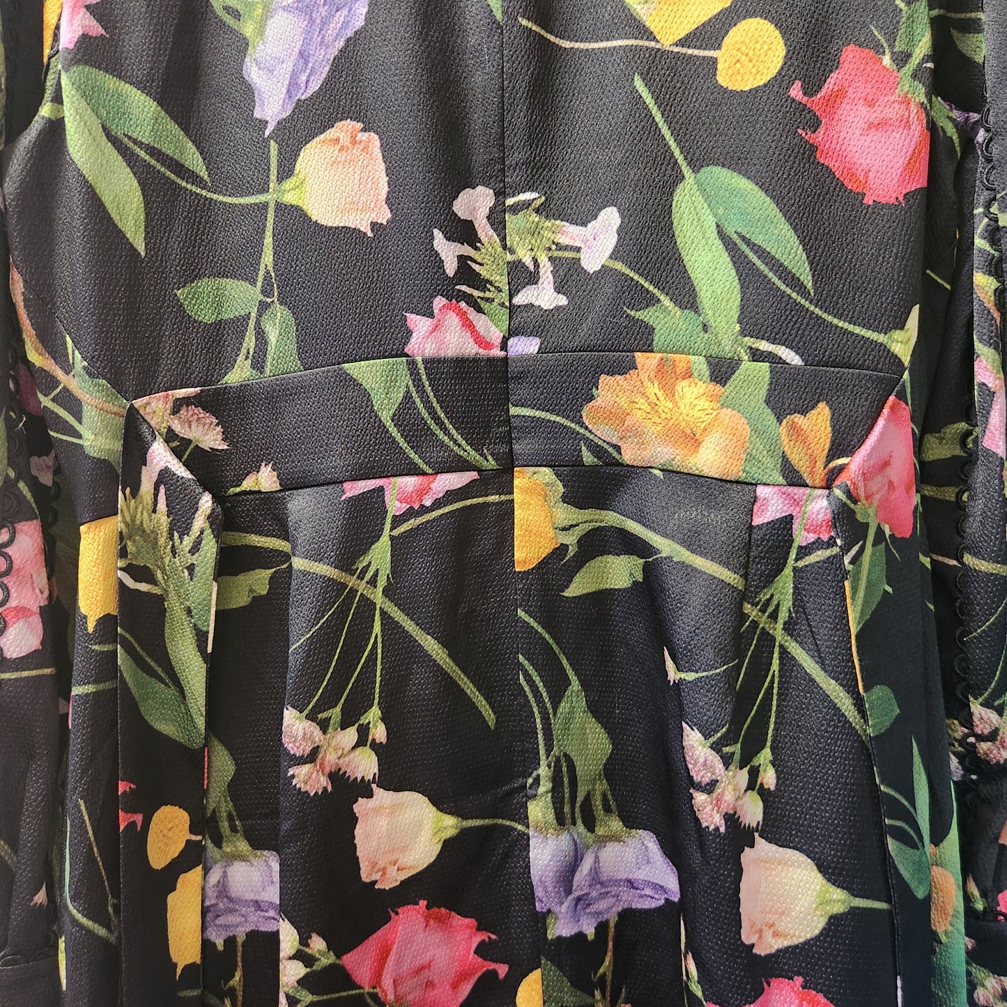 Ted Baker London Floral Midi Dress – Size 4