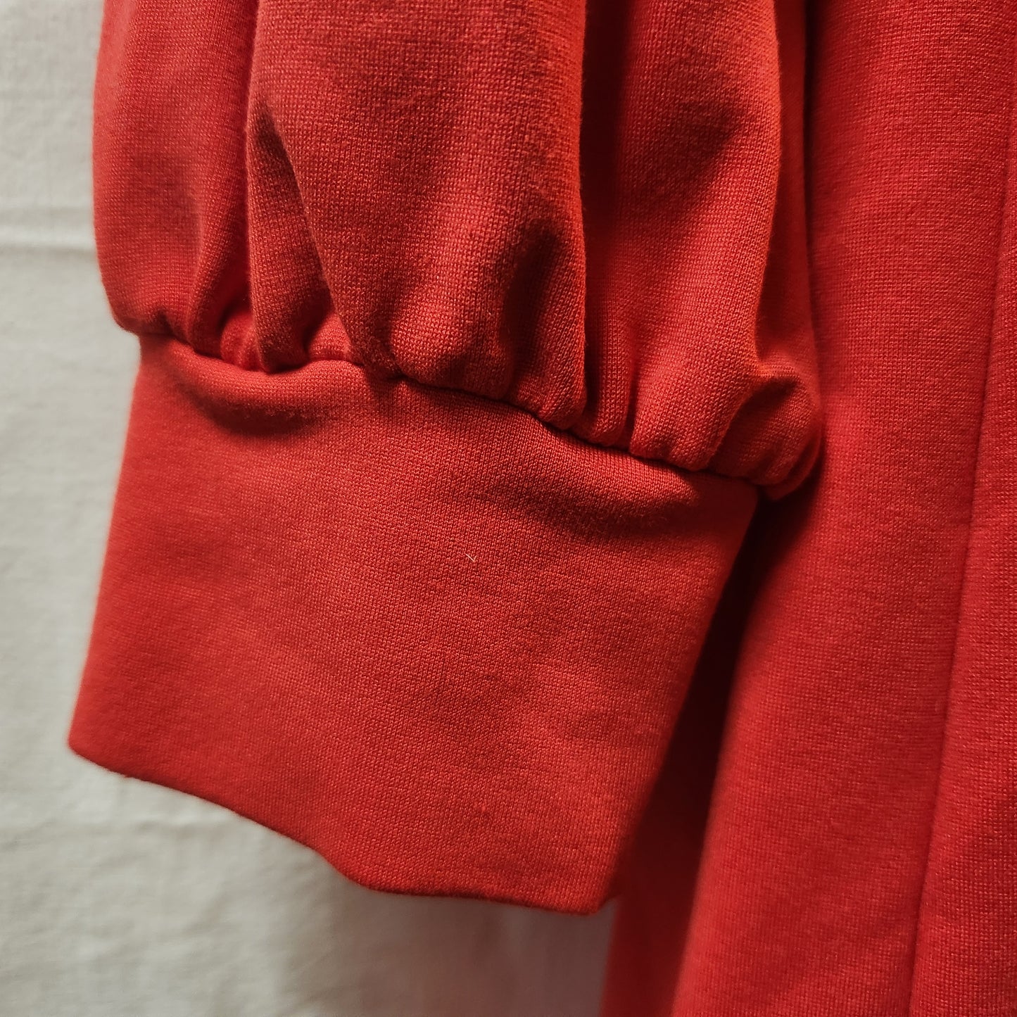 ME+EM Coral Red Zip Front Dress UK 16 Designer Puff Sleeve Pocket Dress