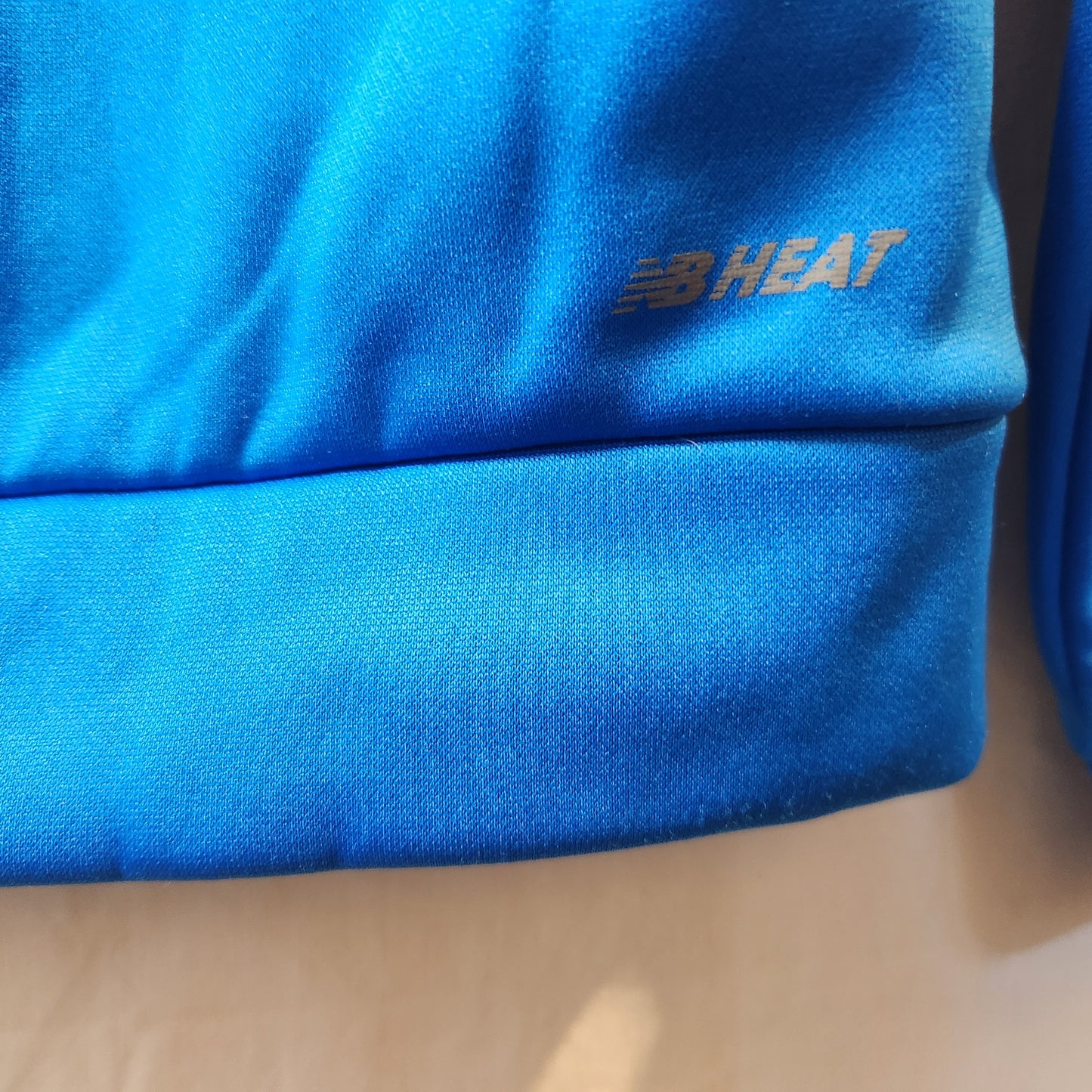 New Balance NB Heat Performance Hoodie Blue XS Pullover Activewear