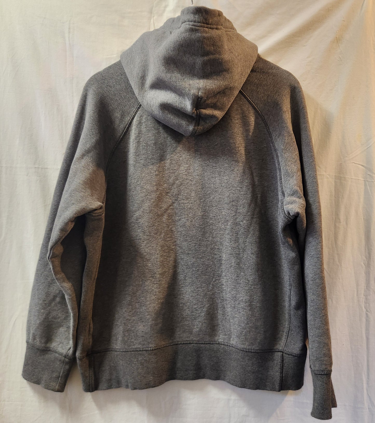Tommy Hilfiger Heritage Crest Hoodie Grey Fleece Pullover | Women's L