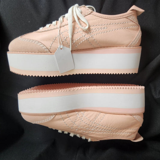 NEW Onitsuka Tiger x GCDS Mexico 66 Platform Leather Sneakers Blush Pink | Women's US 6 / EU 37 | With Box