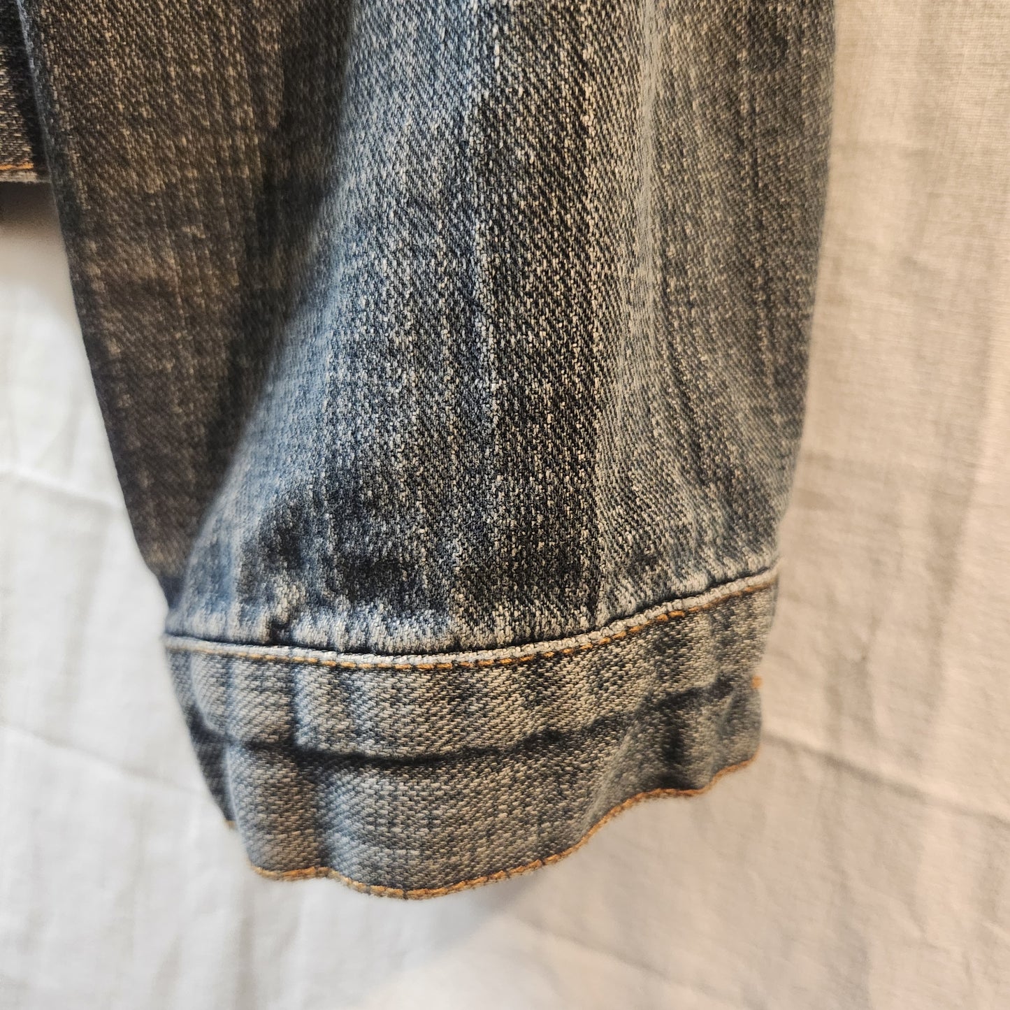 Jeans West Women's Blue Denim Jacket XL | Classic Vintage Wash 100% Cotton
