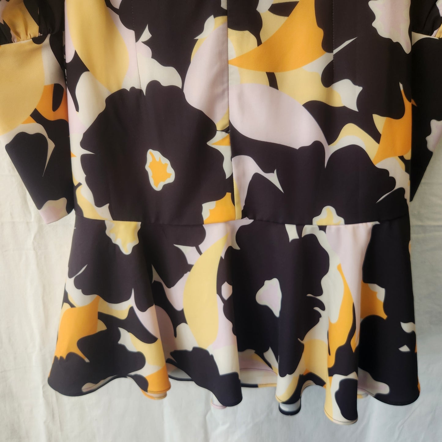 BNWT BY JOHNNY Bold Blooms Flare Mini Dress Size 10 | Style 1D2563