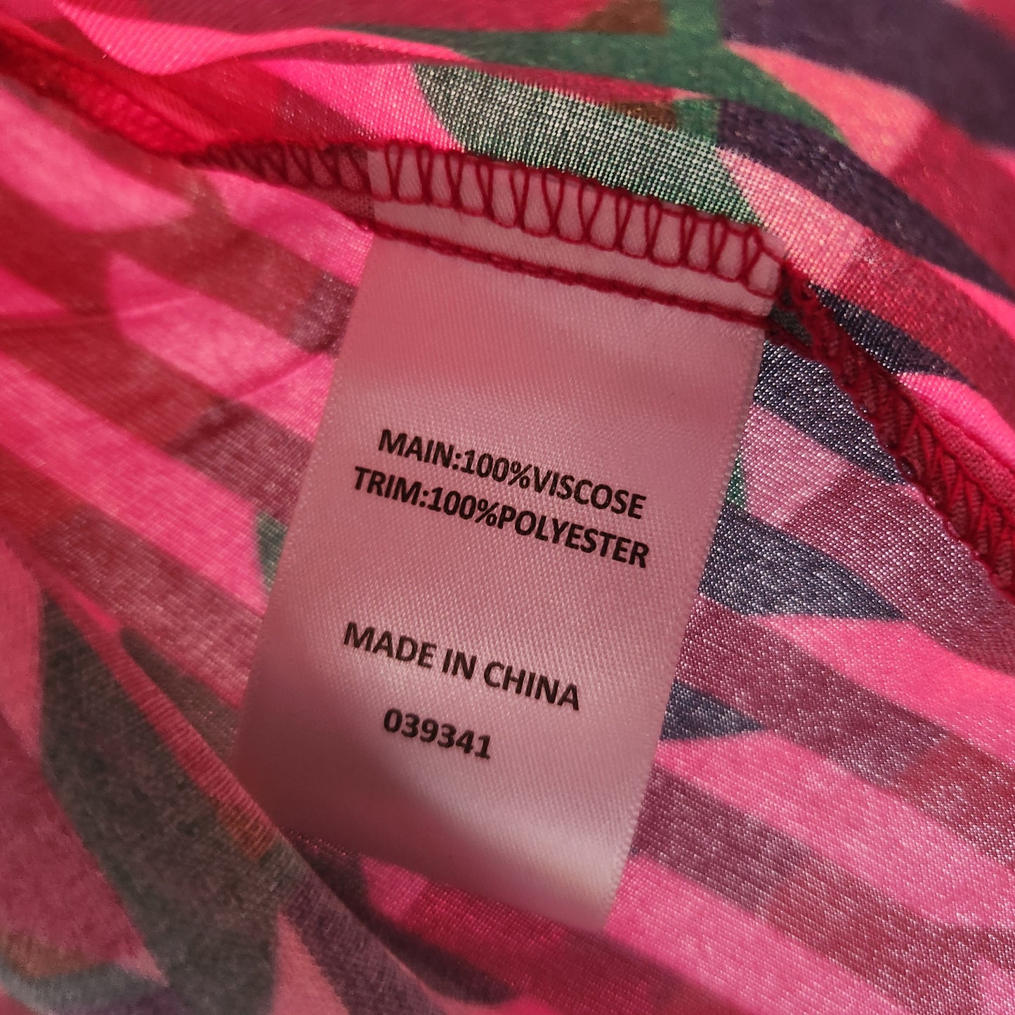 BNWT Sussan Pink Geometric Viscose Pyjama Set | BCNA Edition | XXXL