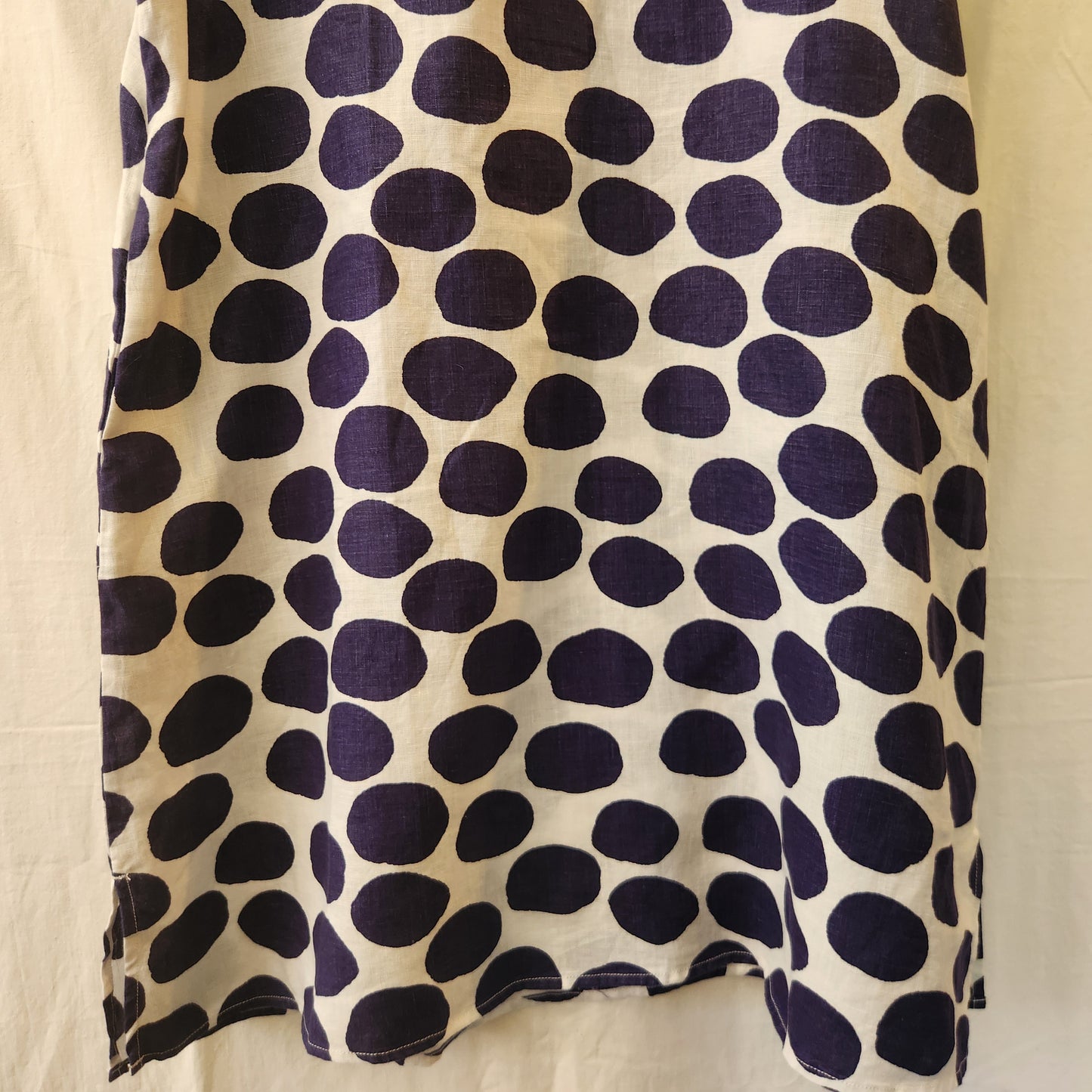 HUT Noosa 100% Linen Polka Dot Dress BNWT | Size M | Coastal Australian St